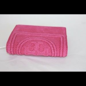 Tory Burch Hibiscus mini wallet